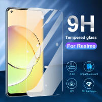 กระจกนิรภัยใสฟิล์มปกป้องหน้าจอใสสำหรับ Realme 11 10T 10 5G 10 Pro Plus + 10s 11 ProPlus 9 8 8i 7 7i 6 5 5i