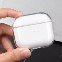 เคส Transparent Case for Airpods Pro 2 3 Gen, Clear TPU Shockproof Protector Cover Bumper Sleeve for A.P.P.L.E. Headphones