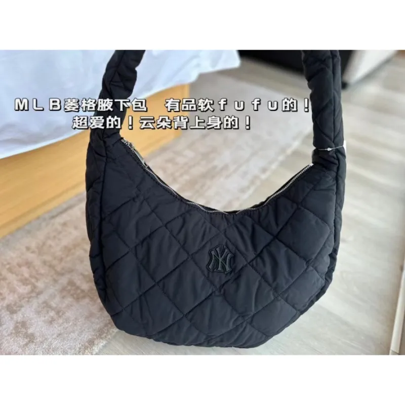 MLB Korea Womens Shoulder Bags 2023-24FW, Black