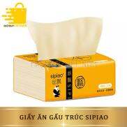 Giấy Ăn SIPAO Gấu Trúc Siêu Dai, Chất Liệu Hoàn Toàn Từ Thiên Nhiên