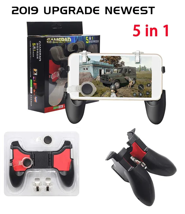 5 in 1 GAME PAD KIT Game Handle Joystick Fire Trigger Game Handle