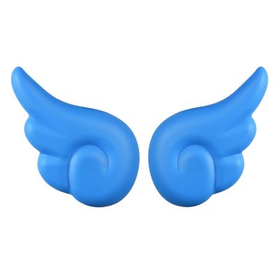 1 Pair Helmet Angel Wings Decoration for Snowboarding Skiing Biking Cycling Helmet Kids Adults Helmet Decoration