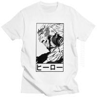 Full Cowl D Deku Boku No Hero Academia T Shirt Men Cotton T-Shirt Crew Neck Manga Bakugo Anime Tees Comics Tops Gift For Guys 【Size S-4XL-5XL-6XL】