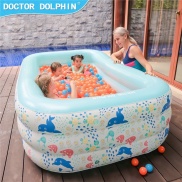 Bể Phao Bơi Trẻ Em Cho Bé Tại Nhà DOCTOR DOLPHIN Size 135 100 60 CM