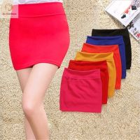 Women Pencil High Waist Mini Skirt