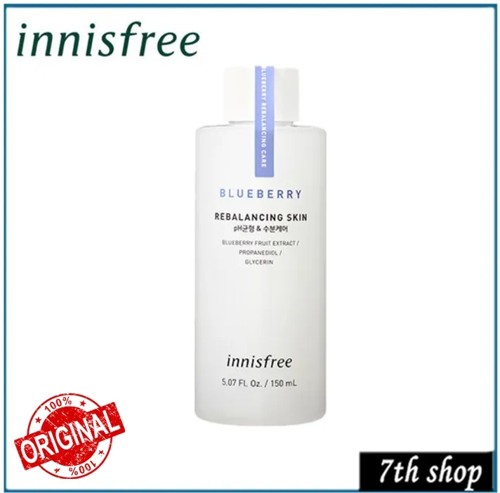 (100 ori) Innisfree Blueberry Rebalancing Skin (150ml)(korean skin