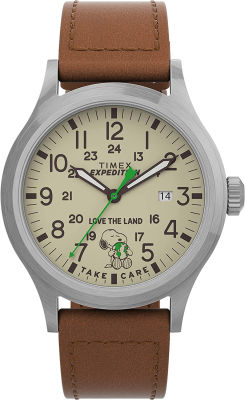 Timex Expedition x Peanuts Take Care Watch Expedition Scout 40mm X Peanuts Peanuts Take Care of the Earth