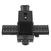 Pro 4-Way Macro Focusing Focus Tripod Rail Slider Head /Close-Up for Canon Nikon, Pentax, Sony Digital SLR Camera