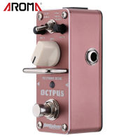[okoogee]AROMA AOS-3 Octpus Polyphonic Octave Electric Guitar Effect Pedal Mini Single Effect with True Bypass