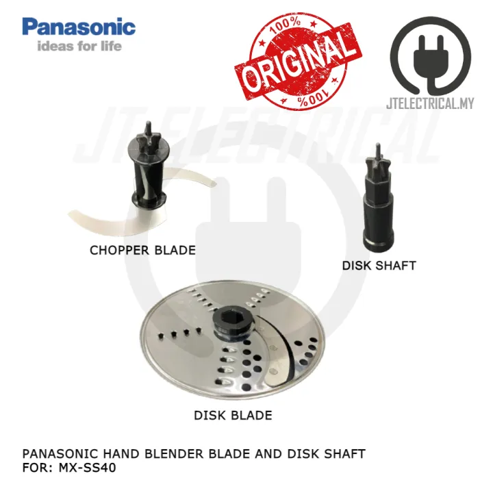 Panasonic MXSS40 Hand Blender Chopper Disk Blade Shaft Lazada