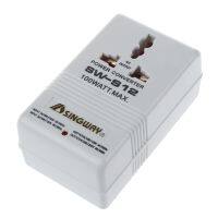 SINGWAY 100W 110V/120V to 220V/240V Step-Up&amp;Down Voltage Converter Transformer Travel White