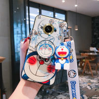 เคสใส่โทรศัพท์การ์ตูน INS สำหรับ Realme11 Pro เคสซิลิโคนบลูเรย์แบบนิ่ม Realme 11 4G 5G / 11 Nfc/ 11 Pro / 11 Pro / 11 Pro + 2023เคสโดราเอมอนน่ารักเคสโทรศัพท์มือถือ Realme11 NFC พร้อมสายคล้อง