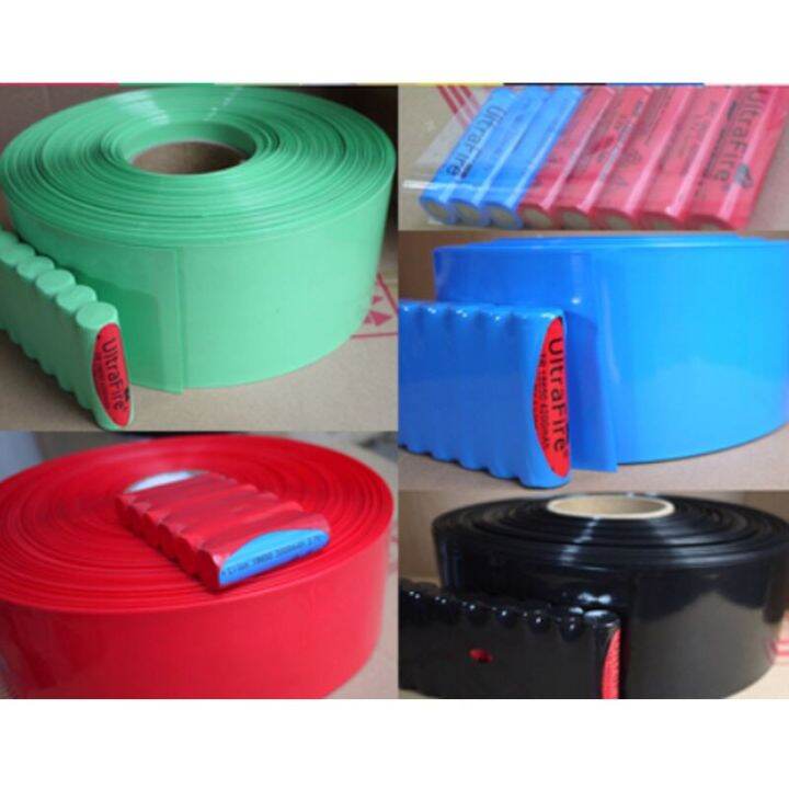 1m-width-7mm-115mm-pvc-shrinkable-film-lithium-battery-heat-shrink-tubing-li-ion-wrap-cover-skin-sleeves-insulation-sheath-cable-management