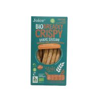 ?Premium Organic?   Breadly Crispy with Wholegrain Sesame  ขนมปังอบกรอบ รสงา 120g