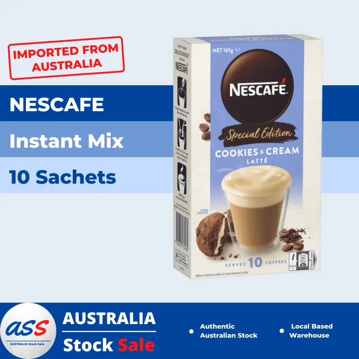 Nescafe Cookies and Cream Latte, 10 Sachets | Lazada PH