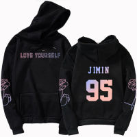 2019 Uni hoody kpop jimin hoodies 97 sweatshirt love yourself KPOP hoody sweatshirt for casual harajuku kpop hoody top