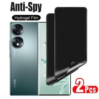 2pcs Anti Spy Hydrogel Film for Huawei Honor 70 50 60 SE Pro Soft Privacy Screen Protector for Honor Magic 4 Pro Protective Film