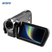 ORDRO AC2กล้องวิดีโอดิจิตอล4K,กล้องบันทึก DV 48MP ซูมดิจิตอล30X IR มองเห็นได้ในที่มืดหน้าจอสัมผัส IPS ขนาด3.0นิ้วกระเป๋าหิ้วควบคุมด้วยรีโมท