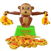 Monkey Match Math Balancing Scale Match Game Number Balance Game Board Game Educational Toy For Child To Learn Add And Subtract