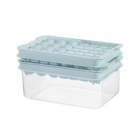 1Set Ice-Cube Silicone Durable Reusable Safe with 32 Ice-Cubes