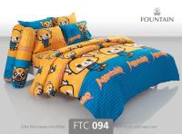 FOUNTAIN ชุดผ้าปู / นวม FTC 094 Aggretsuko Bed Set ผ้าปู ผ้านวม 3.5 5 6 ฟุต wonderful bedding bed ชุดผ้าปู ชุดที่นอน ชุดเครื่องนอน ชุดผ้านวม FTC ครบชุด set