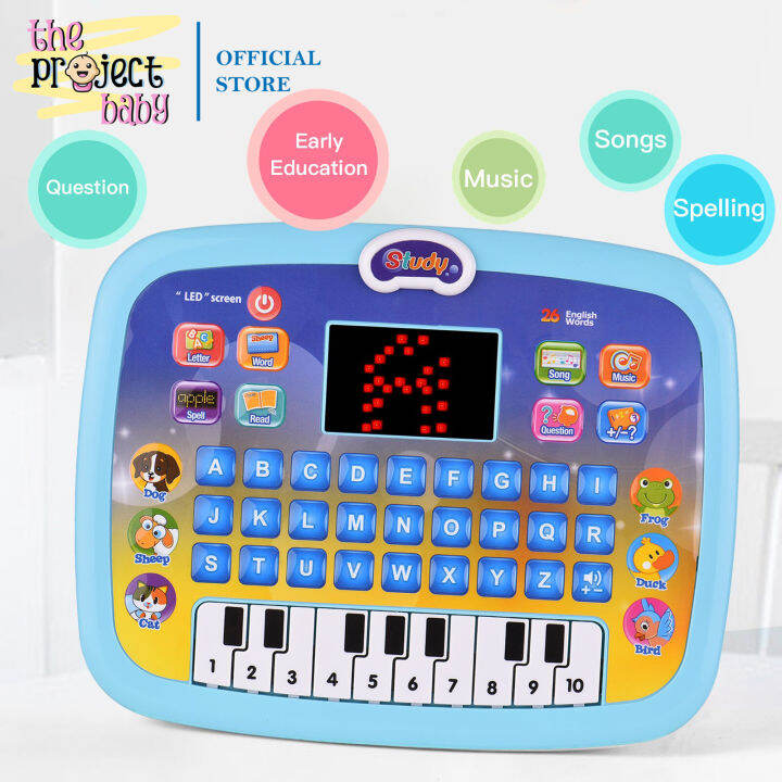 Educational Computer Toy LED Screen Display Teaching Talking Learning Tablet laptop Lazada PH