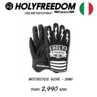 ถุงมือ HOLYFREEDOM MOTORCYCLE - SAMI BLACK/WHITE