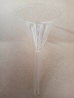 กรวยแก้ว แบบหนา ศก. 100 mm "Glassco" Glass Funnel