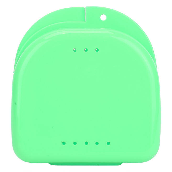 Plastic Dental Retainer Box Dental Retainer Portable Storage Box with