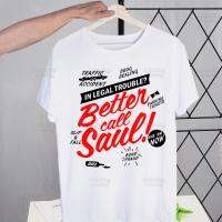 Better Call Saul Printing Street Style Men Breaking Tv Show T Shirt Loose Tshirt Male Tshirt