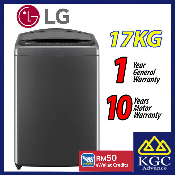 LG TV2517SV3B 17kg Top Load Washing Machine with Intelligent Fabric