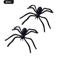 Kiel เด็กผู้หญิง 1 ชิ้นแปลก Big Black Spider หู Stud Punk Style เครื่องประดับต่างหู