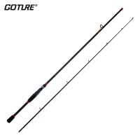 Fishing Rod 1.68m 1.83m 2.1m Spinning/Casting Carbon 2-sections Pole M 5-17g