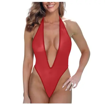  One Piece Sheer Swimsuit
