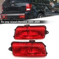 ไฟสำหรับรถจิ๊ป Bemper Belakang สะท้อนแสง Grand Cherokee 2005-2009ไฟจอดไฟท้ายไม่มีหลอดไฟอุปกรณ์เสริมรถยนต์