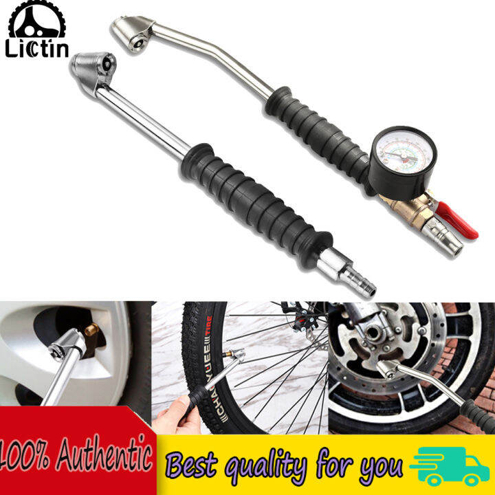 LICTIN Automobile Air Pump Tire Nozzle Quick Connector Kit Motorcycle