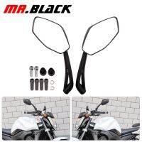 ₪❁ universal 8MM 10MM motorbike parts moto side mirrors for FZ1N FZ8N XJ6N FZ6N S FZ600N FZ1000N CB400 mirror motorcycle rearview