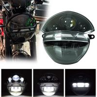 ไฟหน้ารถมอเตอร์ไซค์แบบ LED (สีดำ) เหมาะสำหรับ Ducati Monster 696/795/796/1100