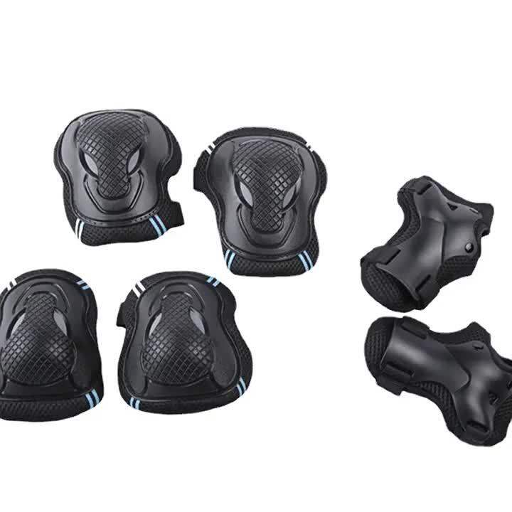 Roller Skating Gear Kneepad Wrist Set Roller Skating the Skating Shoes