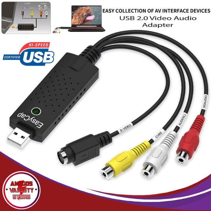 Easy Capture Usb 2.0 Video Adapter with Audio Lazada PH