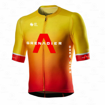 INEOS Grenadier Team Cycling Jersey Mountain Bike Cycling Clothing Mens Racing Bicycle Clothes Summer Cycling Shirts