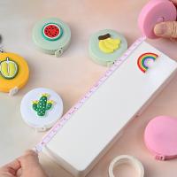 150cm cartoon mini small tape measure multifunctional round portable tape measure measurement bust waist waist soft ruler Levels