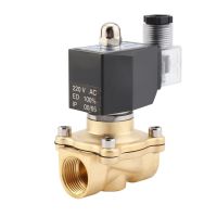 Practical 3/4 Inch AC 220V 2W Square Coil Pure Copper Direct Acting Solenoid Valve Single Electromagnetic Valve High Quality Valves