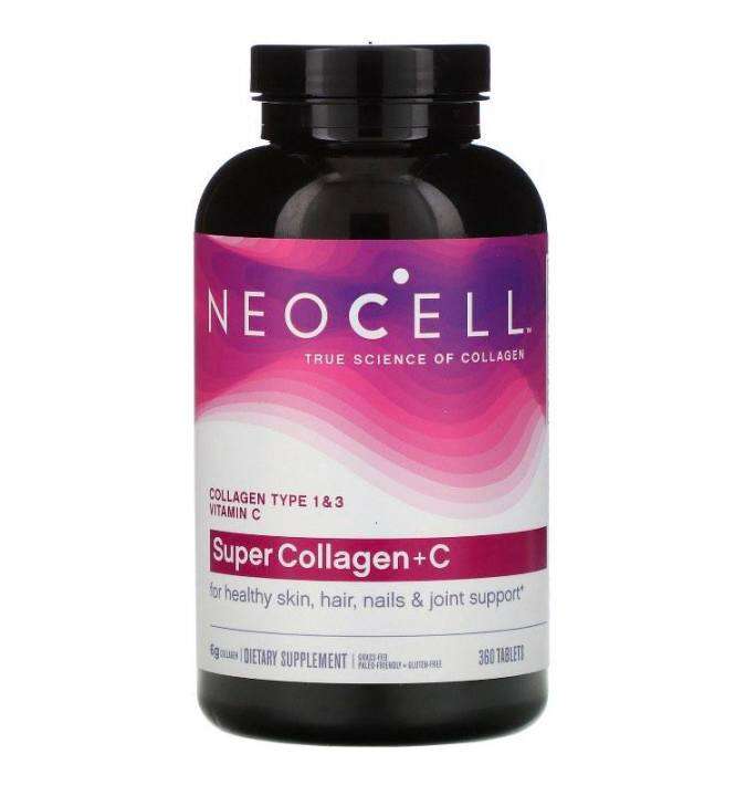 Neocell, Super Collagen + C, Collagen Type 1 & 3, 360 Tablets | Lazada PH