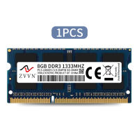 หน่วยความจำโน๊ตบุ๊ค ZVVN 8GB DDR3 1333MHz (PC3 10600) 204-Pin 1.5V SO-DIMM แล็ปท็อป RAM รุ่นสีน้ำเงิน