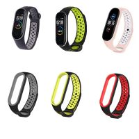 Replacement Bracelet for Xiaomi Mi Band 5 6  Strap Silicone Wrist Strap Sport Smart Watch Band Smartwatches