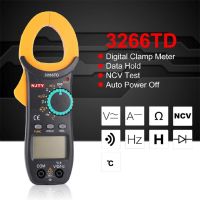 NJTY 3266TD กระเป๋า universal digital clamp meter, มัลติมิเตอร์, แอมป์มิเตอร์, วัดความจุ, อุณหภูมิและความถี่