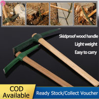 ขนาดS/LWooden Handle Pickaxe Hoeเครื่องมือสวนขุดเหล็กMattock Axes