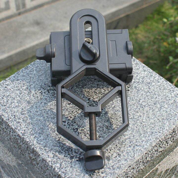 universal-cell-phone-adjustable-adapter-mount-microscope-spotting-scope-telescope-clip-bracket-holder