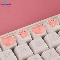 Keycap Keycaps Keycap คีย์กรงเล็บแมวหมวกแก็ปลายกุญแจคีย์บอร์ดแบบกลไกกำหนดเองได้แมวตดเรซินแบบผิวซิลิโคนเป็นมิตรต่อกรงเล็บแมวของช่างฝีมือแป้นพิมพ์แมวฝาปิดคีย์บอร์ดใต้